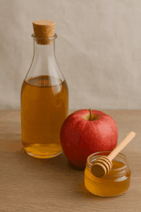 Apple cider vinegar is a widely used natural remedy for bloating and digestive support