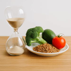 Healthy meal example for intermittent fasting for beginners