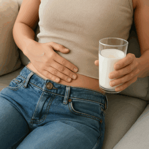 Limiting dairy intake is a natural remedy for bloating and digestive discomfort