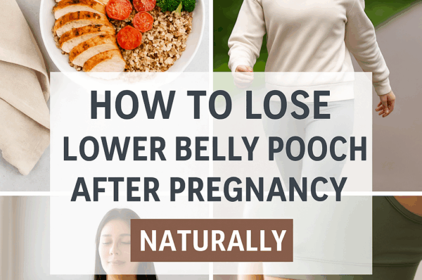 How to Lose Lower Belly Pooch After Pregnancy Naturally