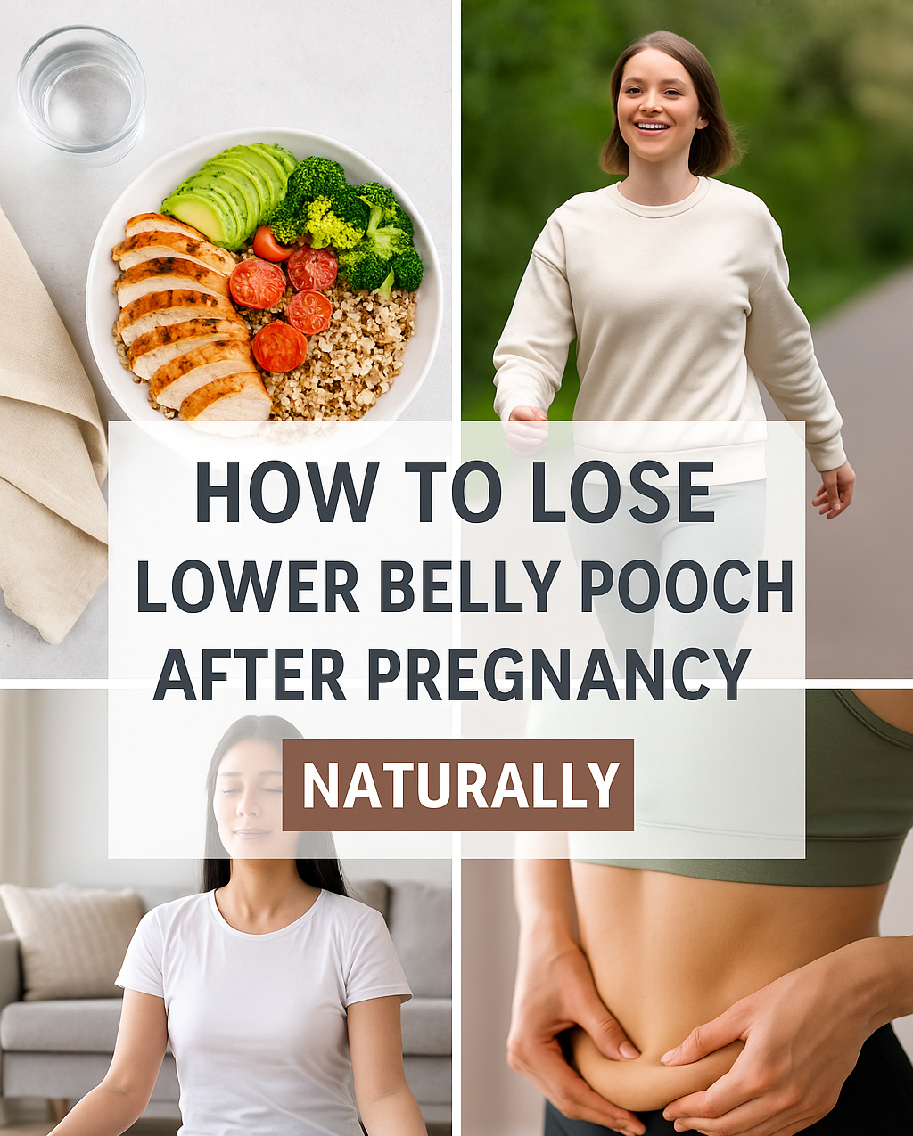 How to Lose Lower Belly Pooch After Pregnancy Naturally